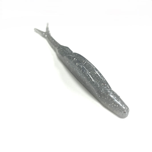 5" Flukes – Soft Plastic Bass Lures, 8 per Pack (10 Color Options)